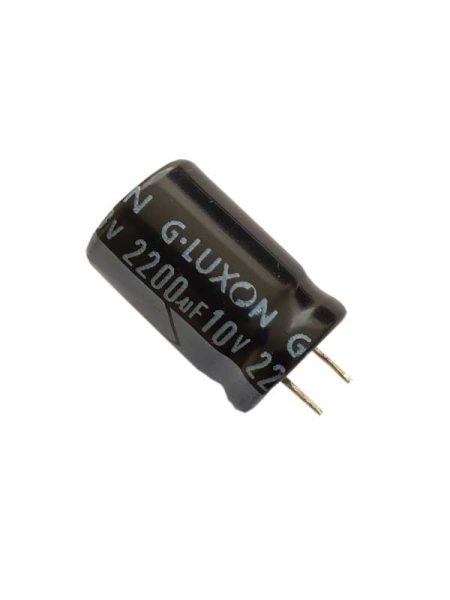 خازن الکترولیتی 2200uF / 10V-G.LUXON