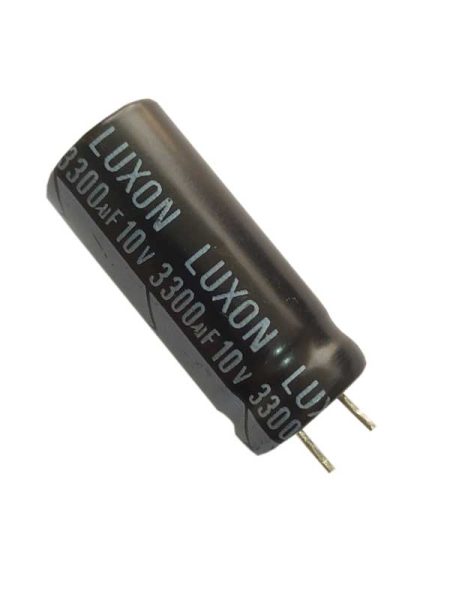 خازن الکترولیتی 3300uF / 10V-LUXON