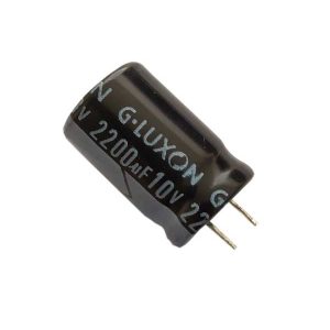 خازن الکترولیتی 2200uF / 10V-G.LUXON