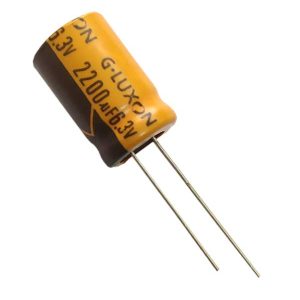 خازن الکترولیتی 2200uF / 6.3V-LUXON